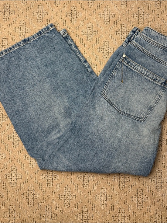 Pilcro Pants - Pilcro Anthropologie Wide Leg Jeans Light Wash Blue Denim Size 27